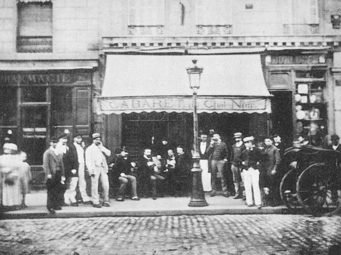 Le Chat Noir and the Historic Cabaret Scene in Montmartre